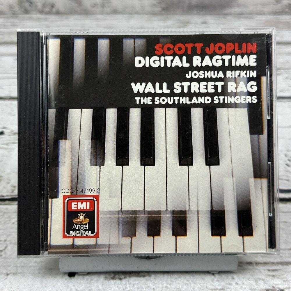 Scott Joplin The Southland Stingers - Digital Ragtime: Wall Street Rag [CD 1985]